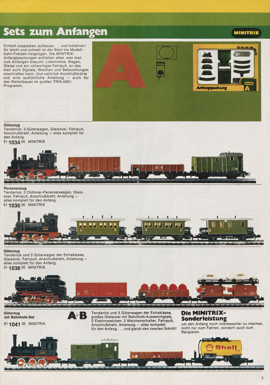 Minitrix Katalog 1975-1976