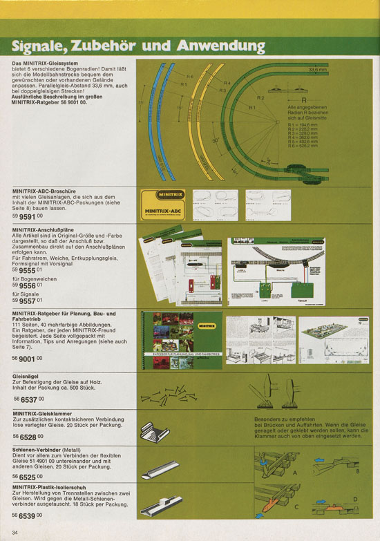 Minitrix Katalog 1975-1976