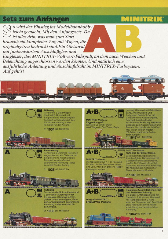 Minitrix Katalog 1978-1979