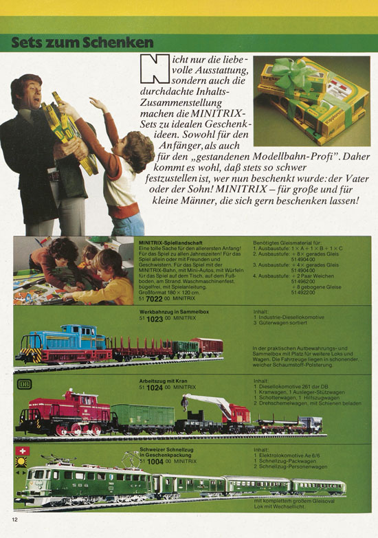 Minitrix Katalog 1978-1979