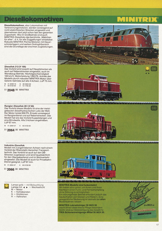 Minitrix Katalog 1978-1979