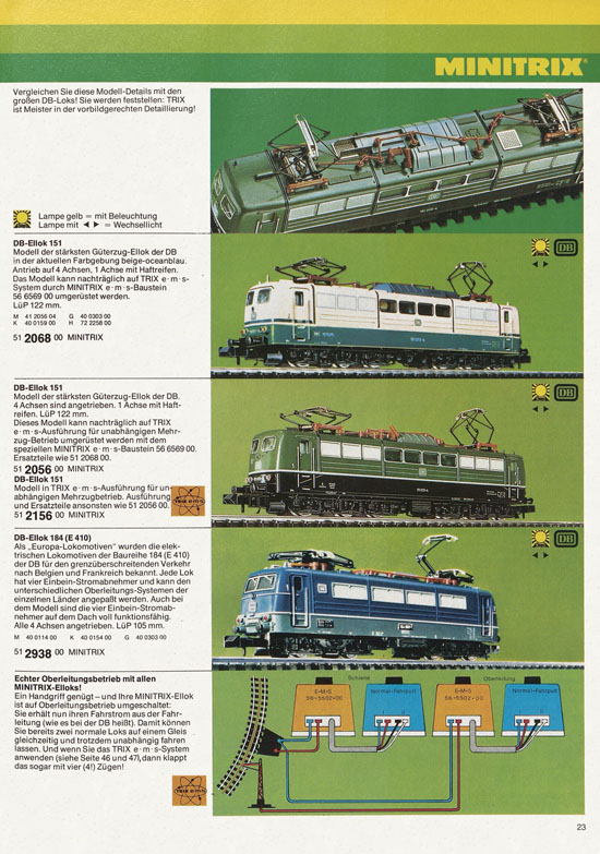 Minitrix Katalog 1978-1979