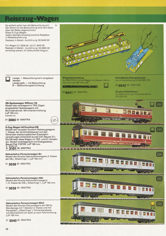 Minitrix Katalog 1978-1979