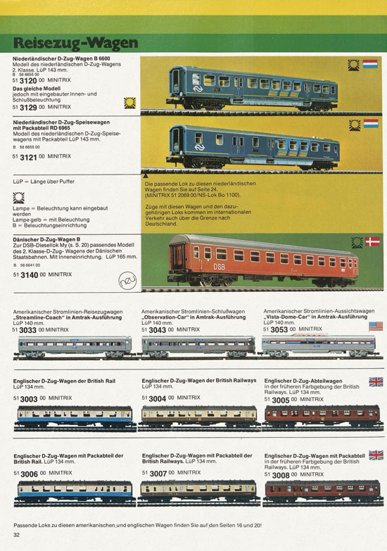 Minitrix Katalog 1978-1979