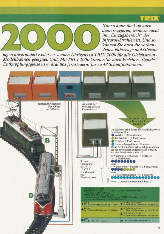 Minitrix Katalog 1978-1979