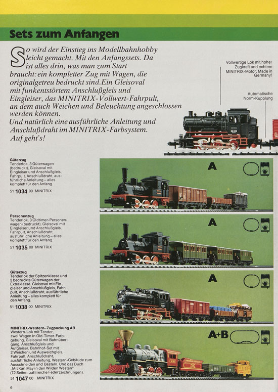 Minitrix Katalog 1979-1980