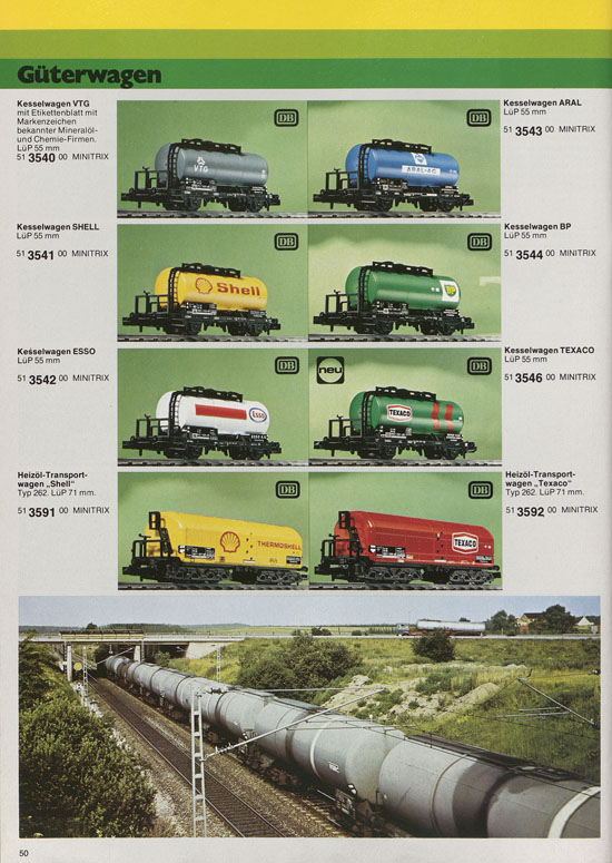 Minitrix Katalog 1979-1980