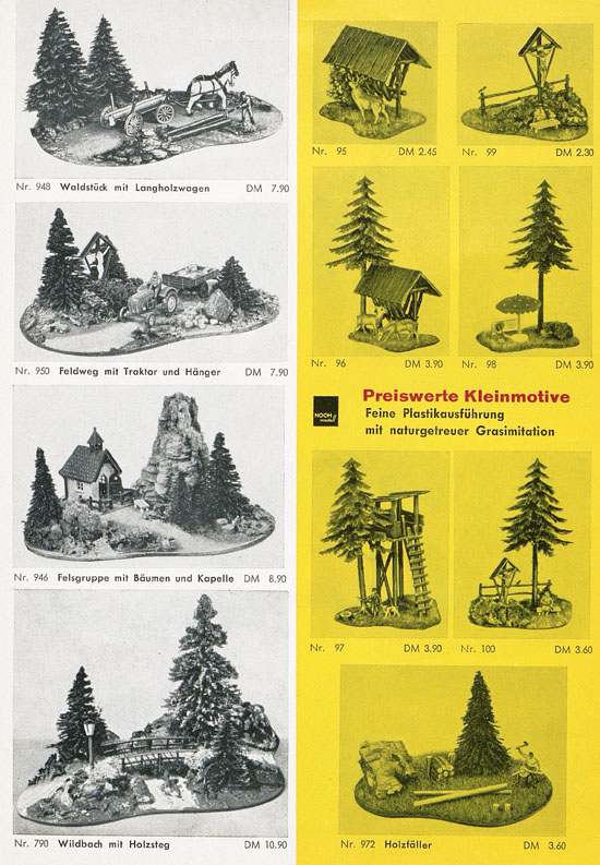 Noch Landschaftszubehör und Anlagen 1962