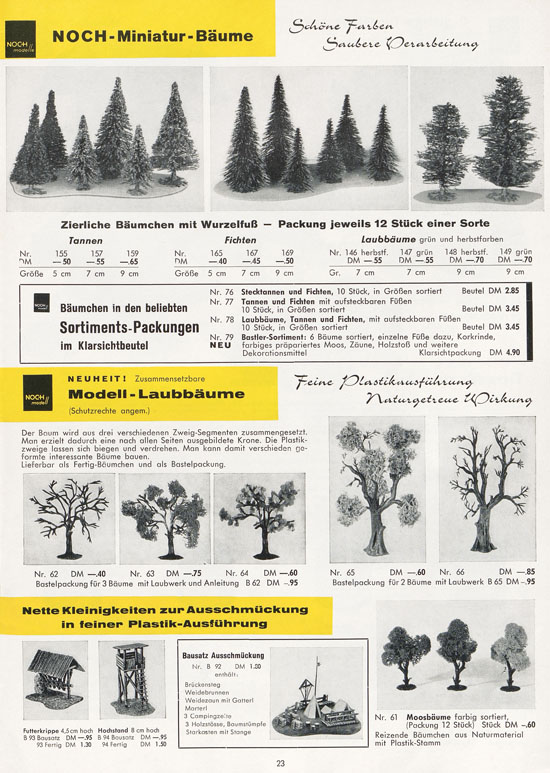 NOCH Katalog 1964