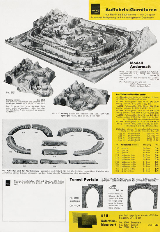 NOCH Neuheiten 1964