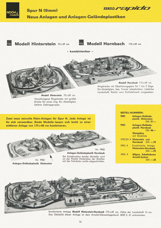 NOCH Katalog 1965-1966