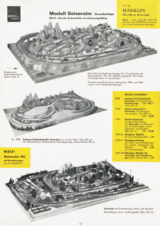 NOCH Katalog 1967