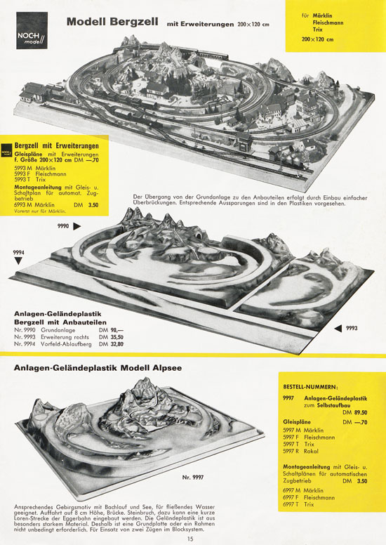 NOCH Katalog 1967