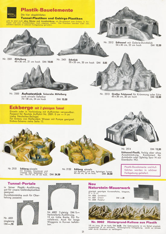 NOCH Katalog 1967