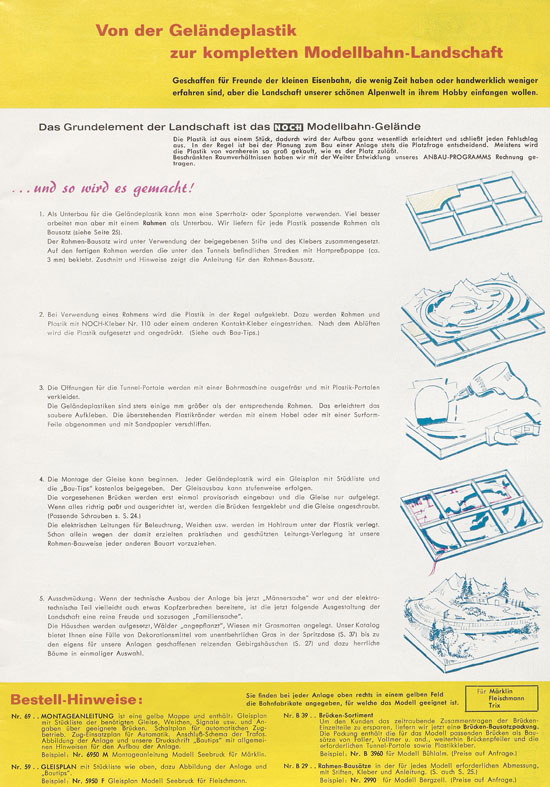 NOCH Katalog 1968-1969