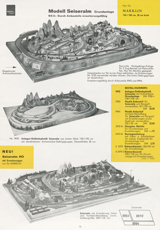 NOCH Katalog 1968-1969