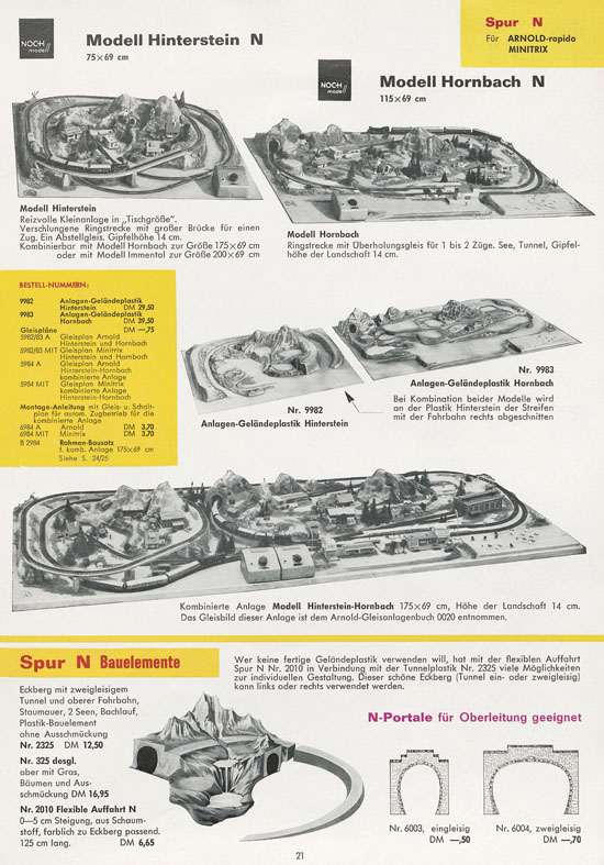 NOCH Katalog 1968-1969