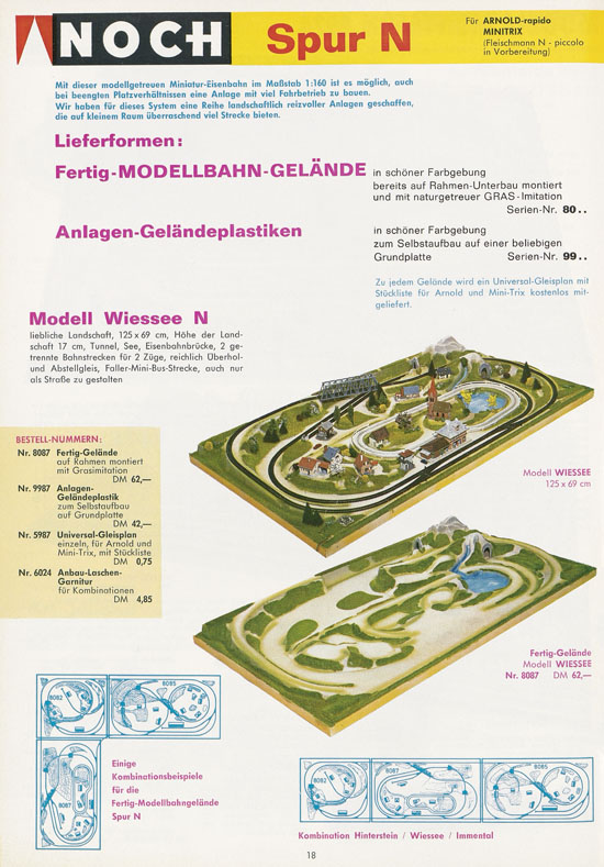 NOCH Katalog 1969-1970