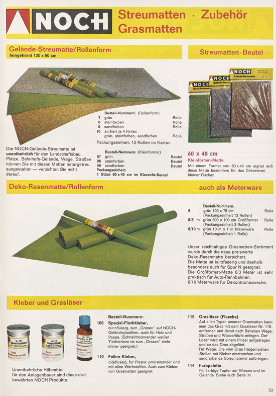 NOCH Katalog 1973