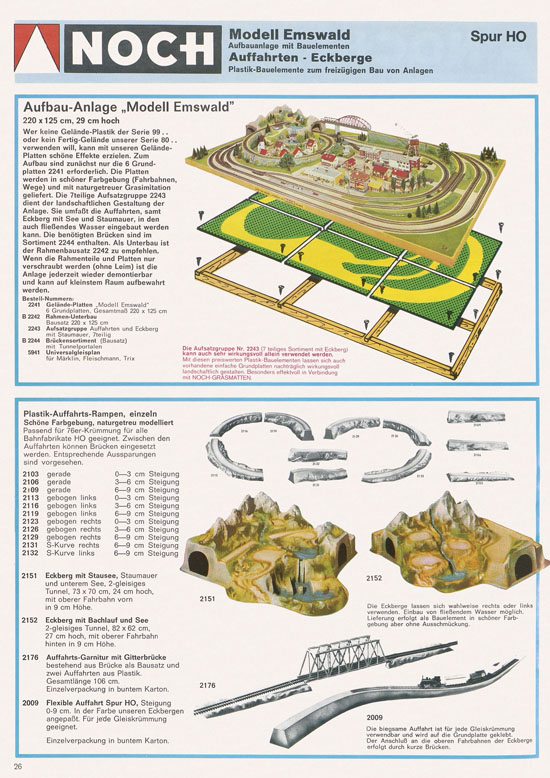 NOCH Katalog 1974