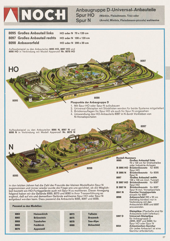 NOCH Katalog 1977