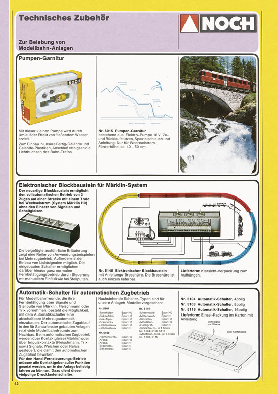 NOCH Katalog 1979