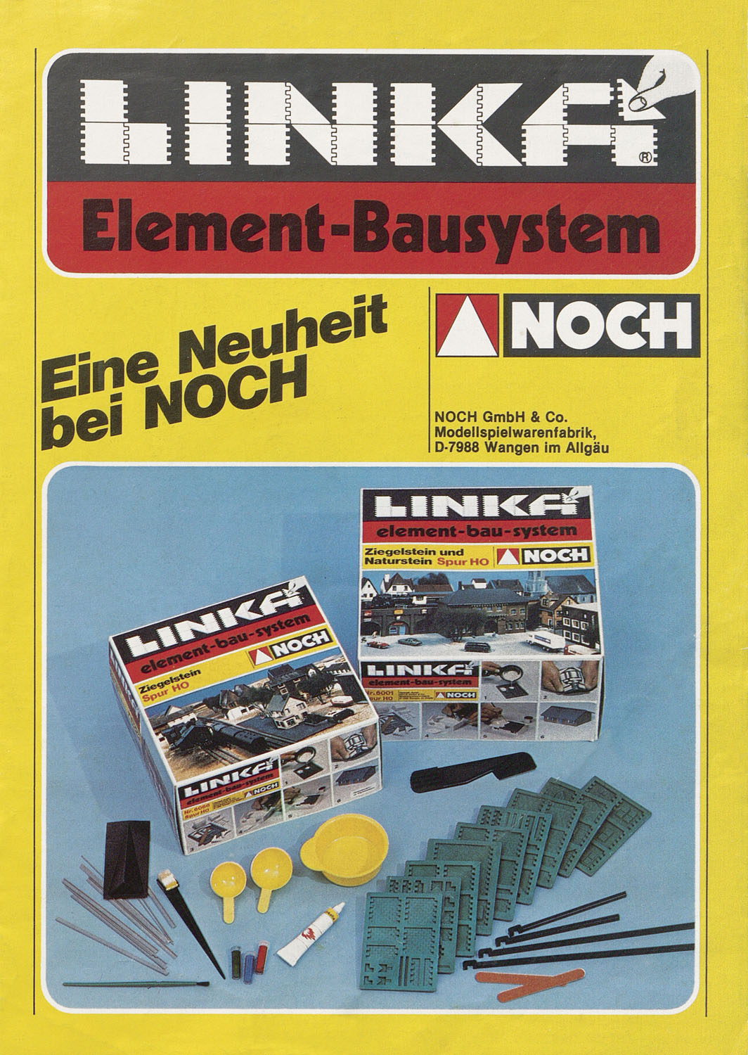 NOCH Linka Element-Bausystem 1979
