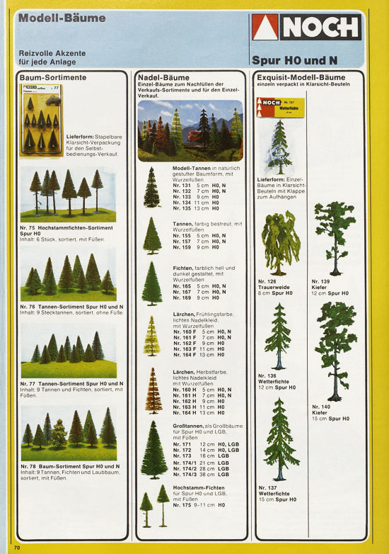 NOCH Katalog 1980