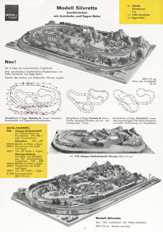 NOCH Hauptkatalog 1968