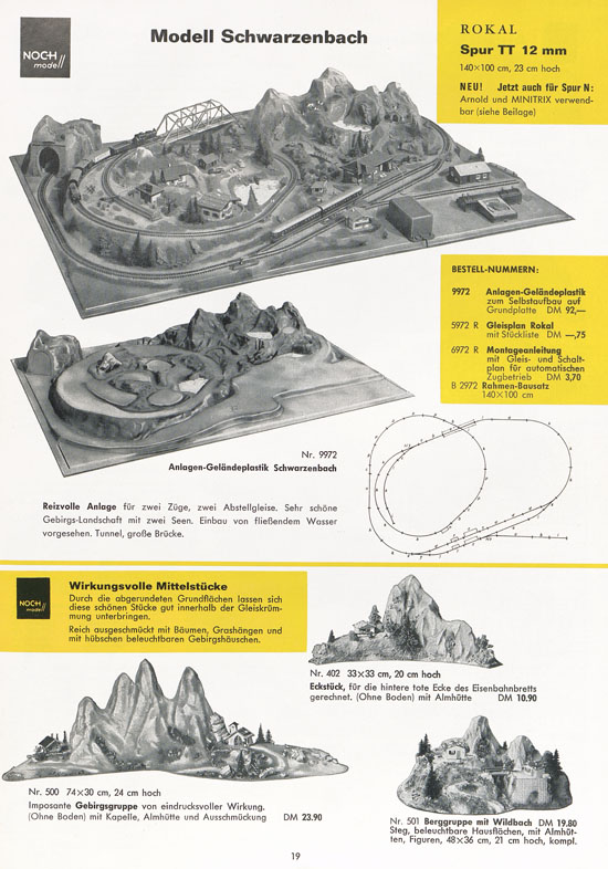 NOCH Hauptkatalog 1968