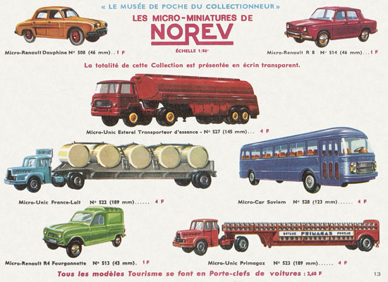 Norev catalogue 1964