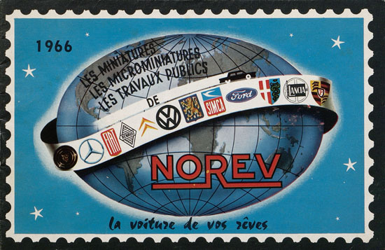 Norev catalogue 1966