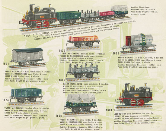 Paya catalogo 1960