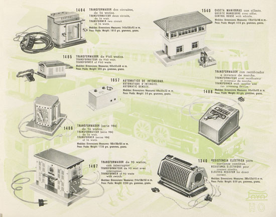 Paya catalogo 1960