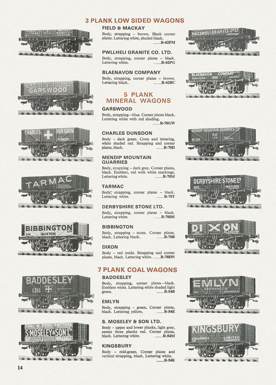 Peco Model Railway Products catalogue 1977