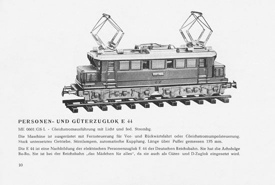 Piko Katalog 1955