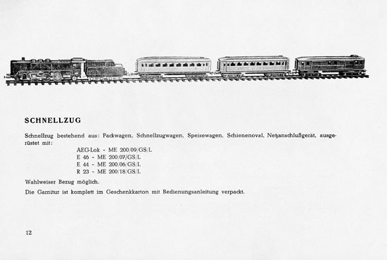 Piko Katalog 1955