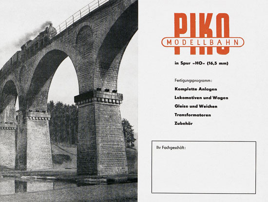 Piko Katalog 1957