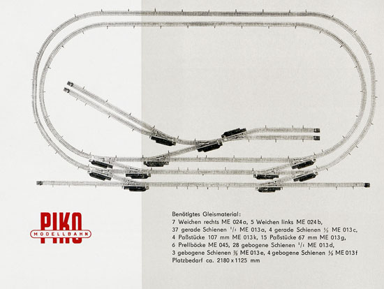 Piko Katalog 1957