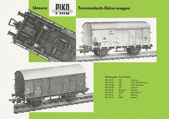 Piko Katalog K 61 1961