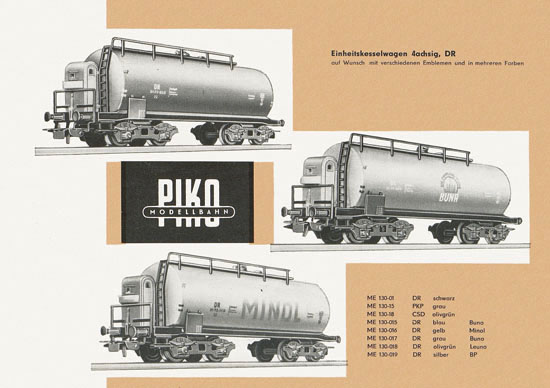 Piko Katalog K 61 1961