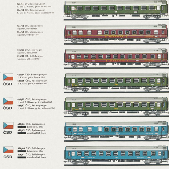 Piko Katalog 1967