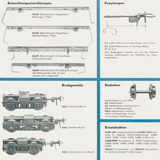 Piko Katalog 1967