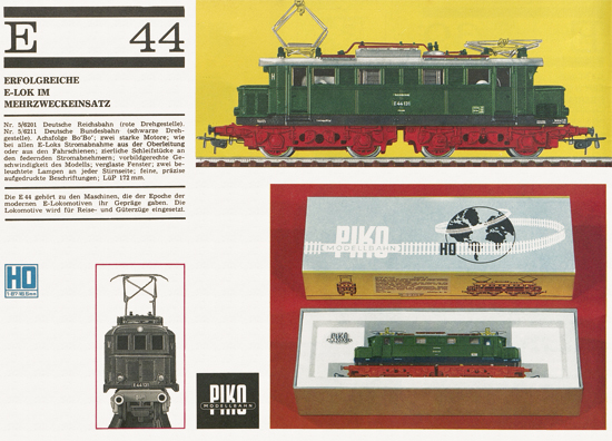 Piko-Modellbahn Katalog 1968-1969