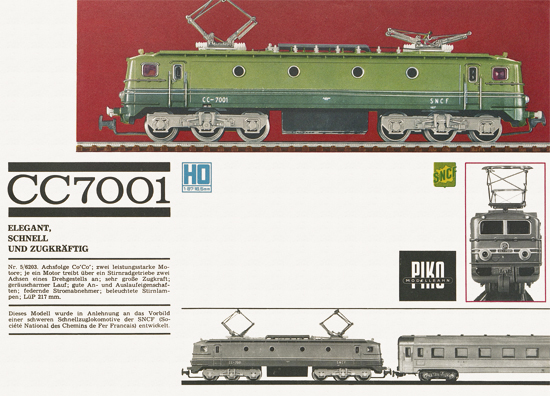 Piko-Modellbahn Katalog 1968-1969