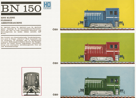 Piko-Modellbahn Katalog 1968-1969