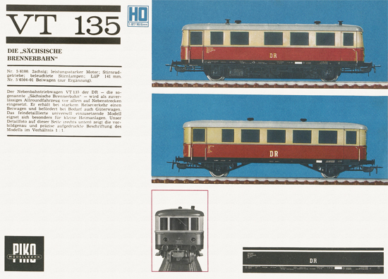 Piko-Modellbahn Katalog 1968-1969