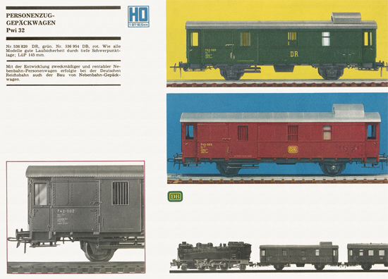 Piko-Modellbahn Katalog 1968-1969