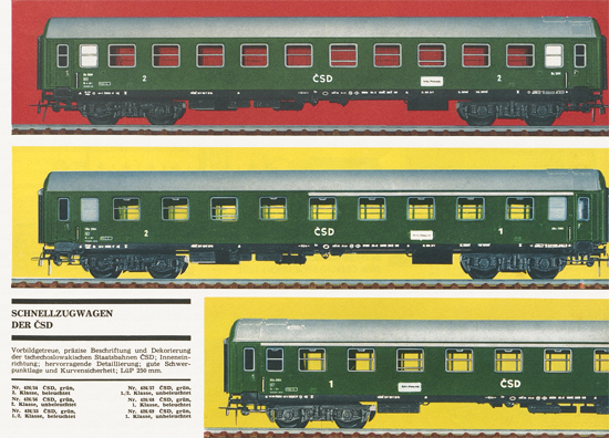 Piko-Modellbahn Katalog 1968-1969