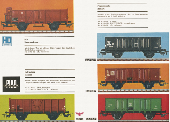 Piko-Modellbahn Katalog 1968-1969